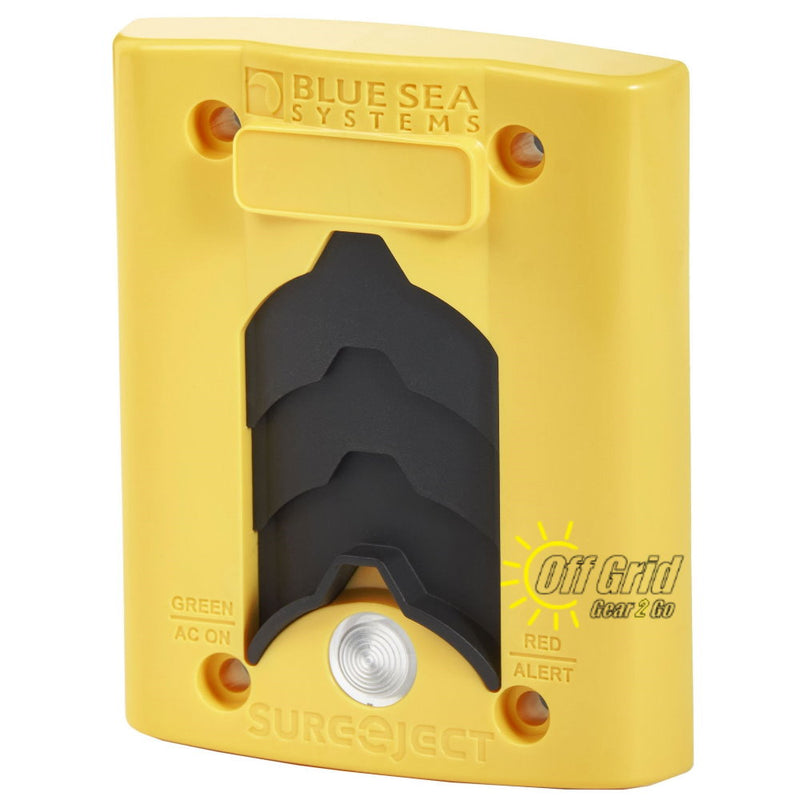 Blue Sea BS7820 Optional Sure Eject Cover Plate - Yellow