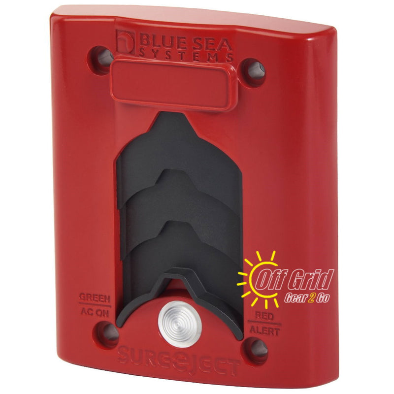 Blue Sea BS7821 Optional Sure Eject Cover Plate - Red