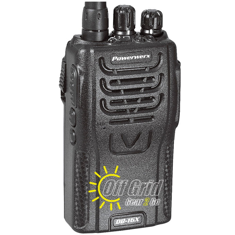 DB-16X Dual Band VHF/UHF 16 Channel Handheld Commercial Radio