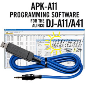 RTS Alinco APK-A11 Programming Software Cable Kit