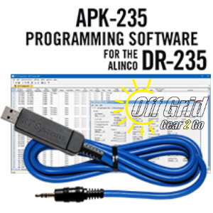 RTS Alinco APK-235 Programming Software Cable Kit