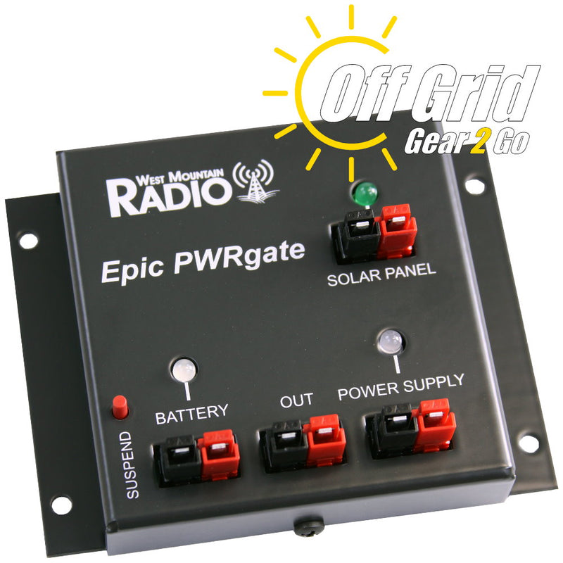 EpicPWRgate - 12V Backup Power System by West Mountain Radio