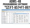 RT Systems ADMS-4B Programming Software Only for the Yaesu FT-857/FT-897