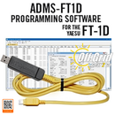 RTS Yaesu ADMS-FT1D Programming Software Cable Kit