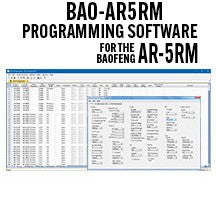 RT Systems BAO-AR5RM Programming Software Only for the Baofeng AR-5RM radio