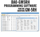 RT Systems BAO-GM5RH Programming Software Only for the Baofeng GM-5RH GMRS radio