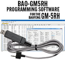 RT Systems BAO-GM5RH Programming Software and USB-K4Y cable for the Baofeng GM-5RH GMRS Radio
