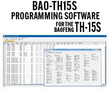 RT Systems BAO-TH15S Programming Software Only for the Baofeng TH-15S radio