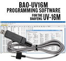 RT Systems BAO-UV16M Programming Software and USB-K4Y cable for the Baofeng UV-16M Radio