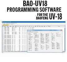 RT Systems BAO-UV18 Programming Software Only for the Baofeng UV-18/18Pro/18L