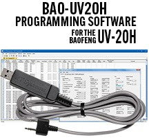 RT Systems BAO-UV20 Programming Software and USB-K4Y Cable for the Baofeng UV-20H Pro (series)