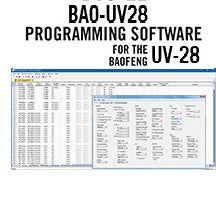 RT Systems BAO-UV28 Programming Software Only for the Baofeng UV-28 and UV-28Plus Radios