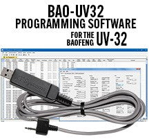 RT Systems BAO-UV32 Programming Software and Cable for the Analog Baofeng UV-32
