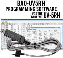 RT Systems BAO-UV5RH^ Programming Software and USB-K4Y cable for the Baofeng UV-5RH / 5RHPro radios