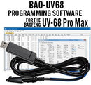 RT Systems BAO-UV68 Programming Software and USB-73 cable for the Baofeng UV-68 Pro Max radio