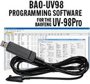 RTS BAO-UV98 Programming Software and USB-73 cable for the Baofeng UV-98Pro radio