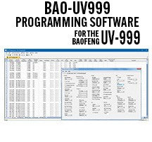 RT Systems BAO-UV999 Programming Software Only for the Baofeng UV-999 Pro Max radio