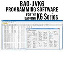 RT Systems BAO-UVK6 Programming Software Only for the Baofeng K6, UV-K6, BF-K63 and K68 radios