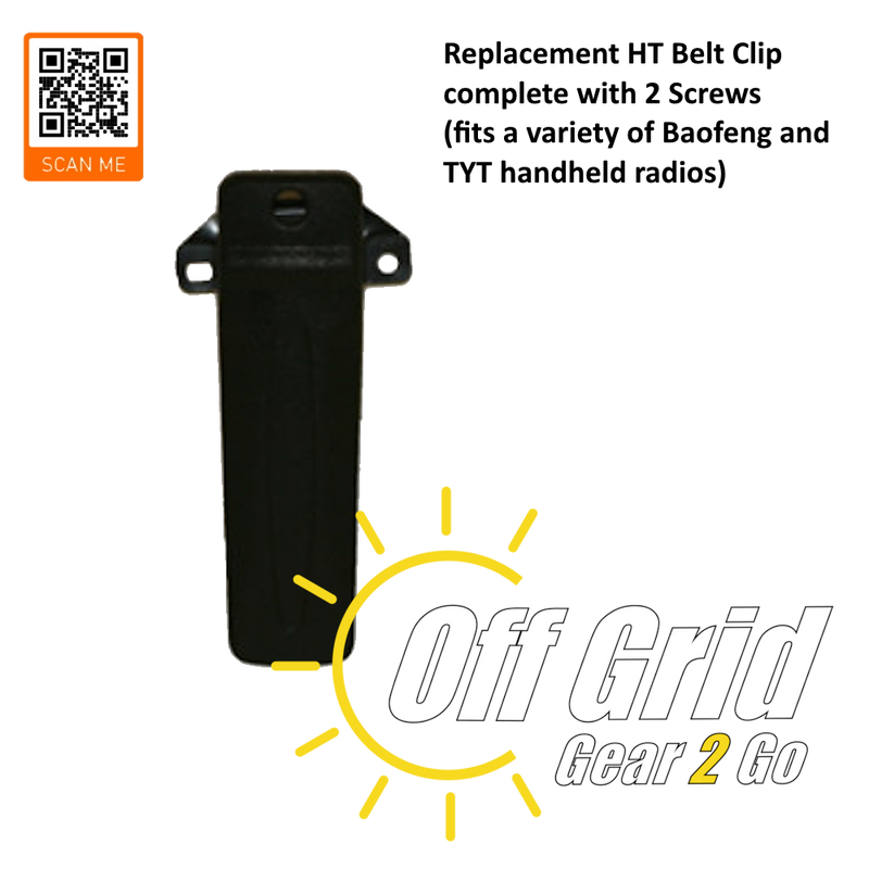 Handheld Radio Replacement Belt Clip