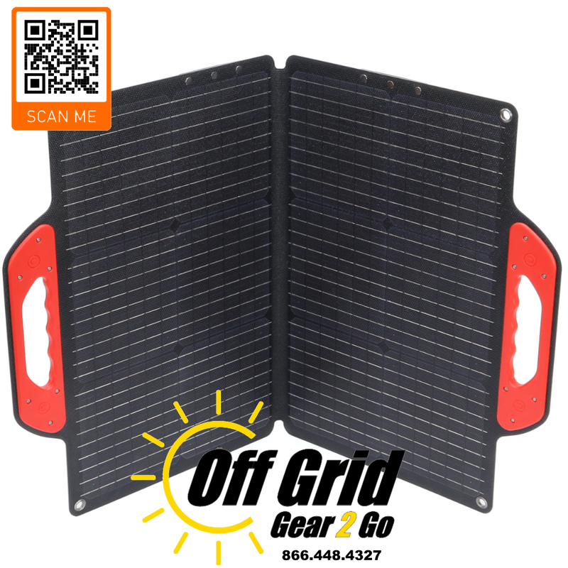 FSP-60W - Folding and Portable 60W Solar Panel