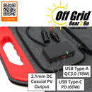 FSP-60W - Folding and Portable 60W Solar Panel