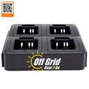 Anytone 4 Unit Gang Charger for AT-D168 Series Handhelds