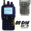 KG-UV96 5W Dual-Band VHF/UHF Analog Radio with 400 Memory Channels, 2800mAh Extended Li-Ion Battery & Braille Keypad