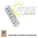 LED USB Light Stick - 3 (Single Stick)