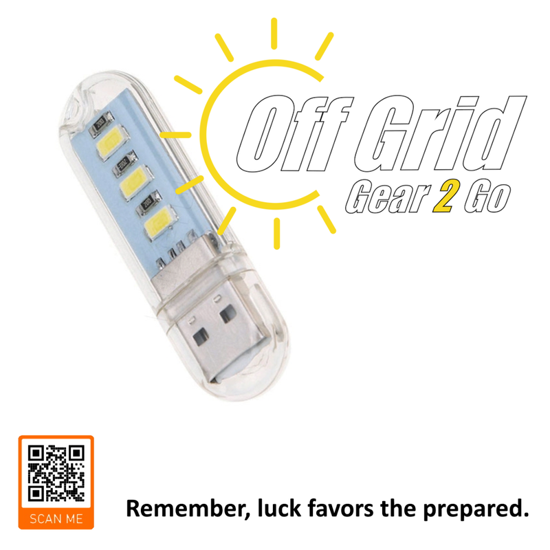 LED USB Light Stick - 3 (Single Stick)