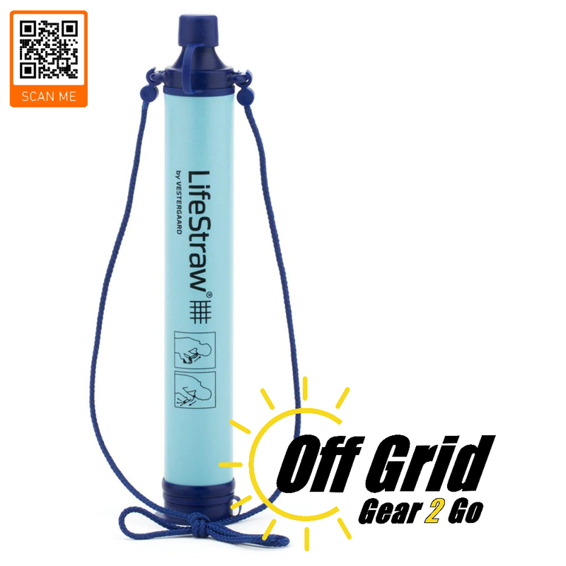 LifeStraw Personal Water Filter for Camping, Hiking, Travel, and Emergency Preparedness