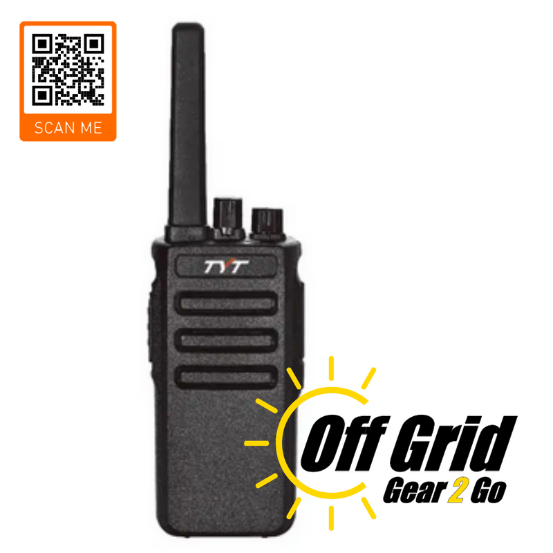 OGG TCF1 16 Channel Dual Band 5 Watt Analog VHF/UHF Handheld Radio