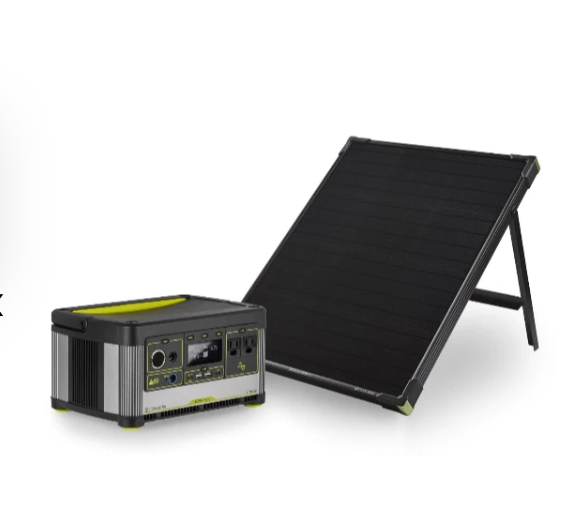YETI 500X Power Station + Boulder 50 Solar Panel by GOAL ZERO