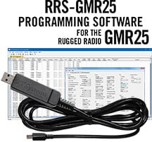 Rrs Software RTS RRS-GMR25 Programming Software and USB-32 cable for the GMR25 from