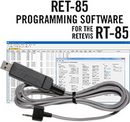 RTS RET-85 Programming Software and USB-K4Y cable for the Retevis RT-85