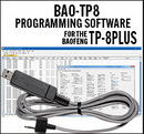 RT Sytems BAO-TP8 Programming Software and Cable Kit for Baofeng TP-8Plus/Pro