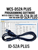 RTS WCS-D52A Plus Programming Software and RT-65 cable for the Icom ID-52A Plus