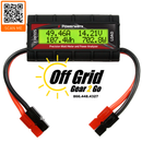 WattMeter-PP - Watt Meter with DC Inline Power Analyzer, 45A Continuous, 12 Gauge, Powerpole Connectors