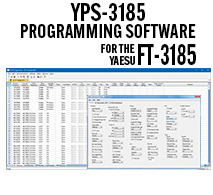 RT Systems YPS-3185 Programming Software only for the Yaesu FT-3185