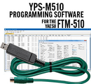 RT Systems YPS-M510 Programming Software and USB-77 cable for the Yaesu FTM-510D