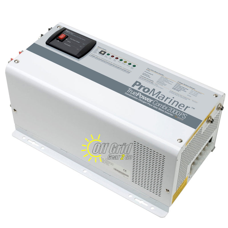 ProMariner 02012 TruePower Combi 2000 PS Pure Sine Wave Inverter/Charger