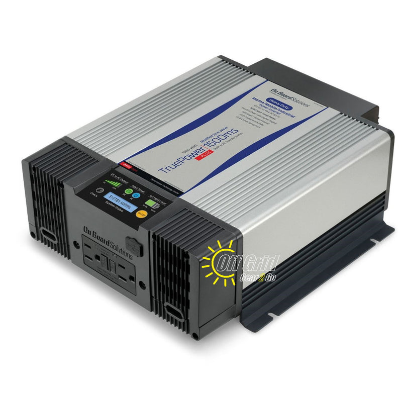 ProMariner 06150 Compact TruePower Plus 1500W Modified Sine Inverter