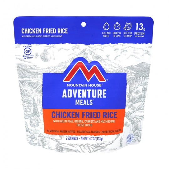 Save 10%! MH Freeze Dried Chicken Fried Rice Entree Pouch - GF - PROMO