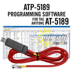 RTS AnyTone ATP-5189 Programming Software Cable Kit