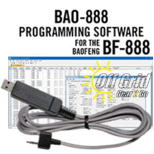 RTS Baofeng BAO-888 Programming Software Cable Kit