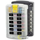 Blue Sea 5029 12 Circuit Blade Fuse Block with Cover