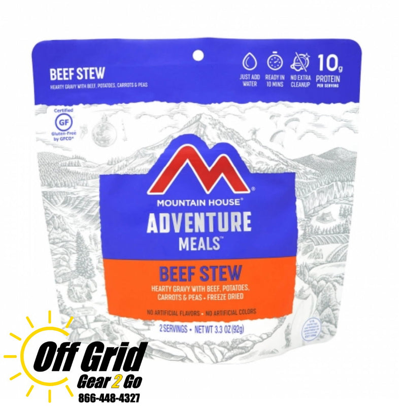 MH Freeze Dried Beef Stew Entree Pouch - GF