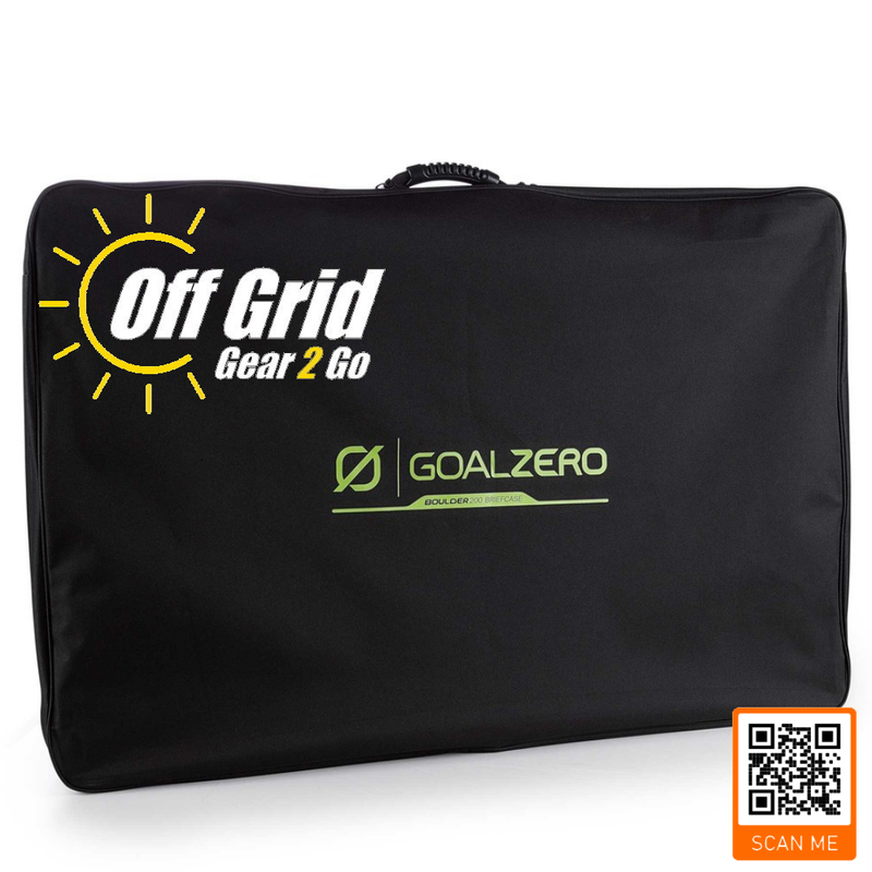 Boulder 200 Solar Panel Briefcase by Goal Zero