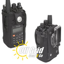 TERA CSC-590 Heavy Duty Nylon Windowed Radio Case with Stainless Belt Clip