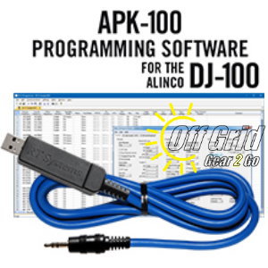 RTS Alinco APK-100 Programming Software Cable Kit