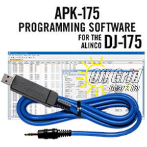 RTS Alinco APK-175 Programming Software Cable Kit